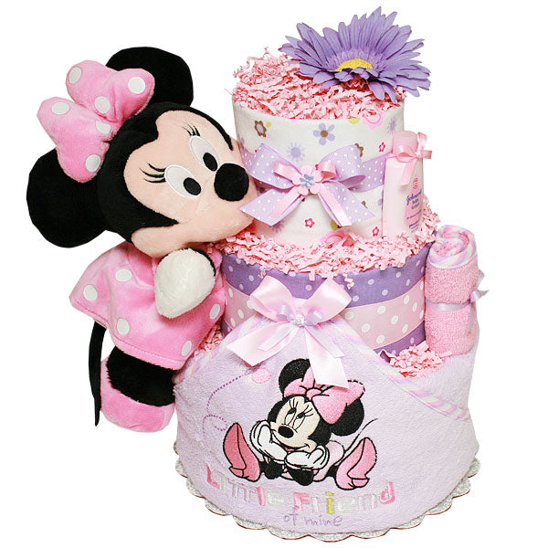 Bath Minnie Mouse Diaper Cake