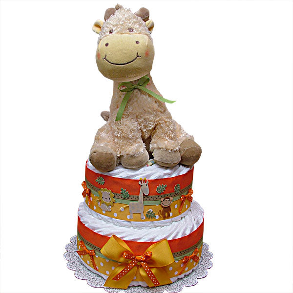 Baby Giraffe Diaper Cake