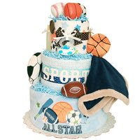 Sport Diaper Cake