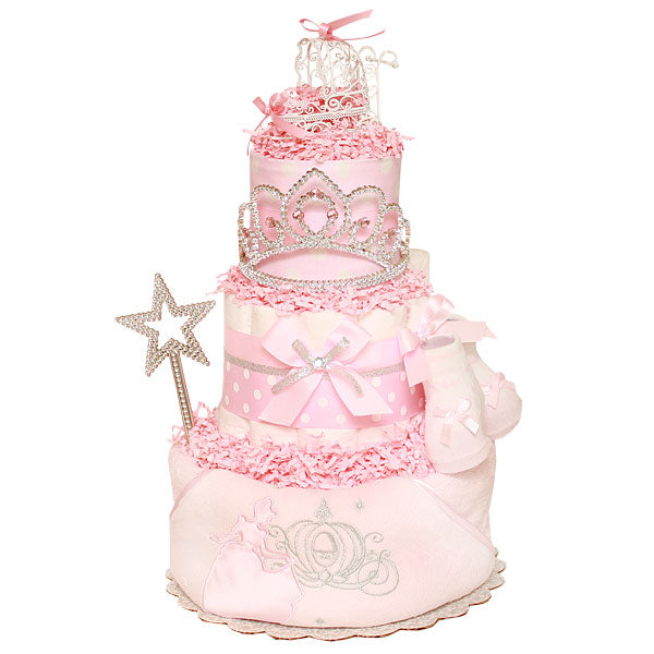Cinderella Princess Diaper Cake