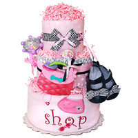 Born To Shop Diaper Cake