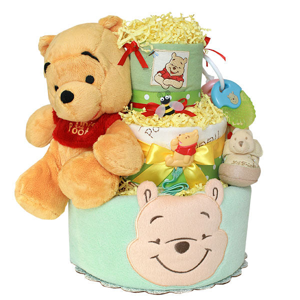 Winnie the Pooh Diaper Cake
