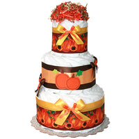 Fall Pumpkin Decoration Diaper Cake