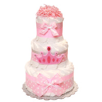 Princess Crown Decoration Diaper Cake
