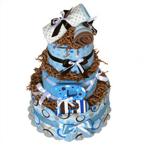 "B" is for a Boy! Diaper Cake