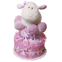 Dream Sheep Diaper Cake