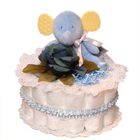 Little Blue Elephant Diaper Cake