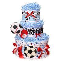 Sport Soccer Ball Diaper Cake