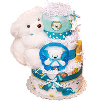 Fisher Price Polar Bear Diaper Cake