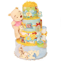 Silly Pooh Bear Diaper Cake