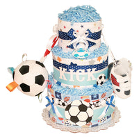 KICK Soccer Sport Diaper Cake