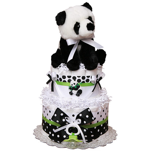 Little Panda Bear Diaper Cake