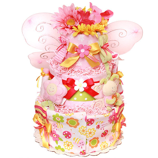 Little Cutie Butterfly Diaper Cake