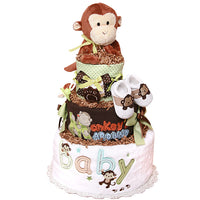 Baby Monkey Diaper Cake
