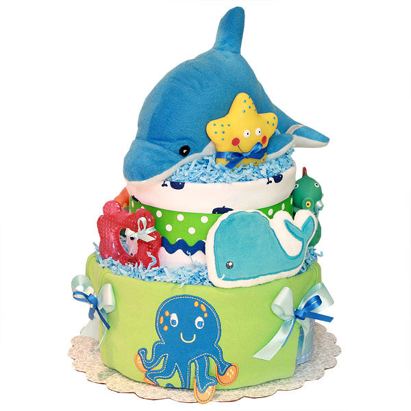 Ocean Life Diaper Cake