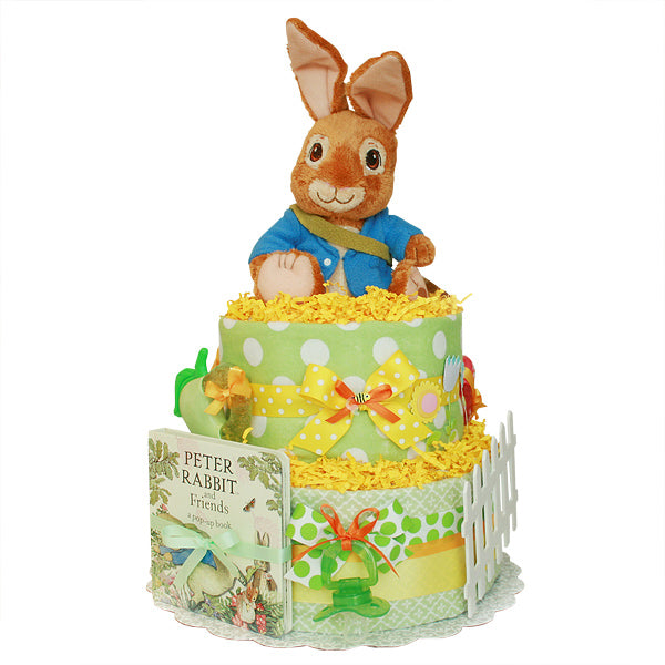 Peter Rabbit Diaper Cake – Diaper Cakes Mall - Main Image