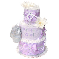 Pretty Girl Lavender Diaper Cake