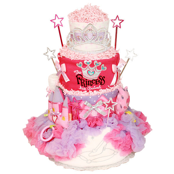 Princess Has Arrived Diaper Cake – Diaper Cakes Mall