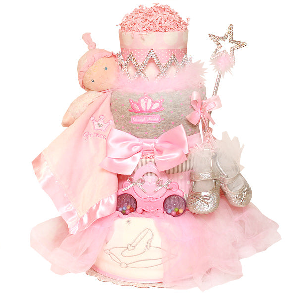 Royal Princess Diaper Cake