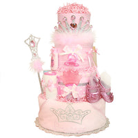 Sparkle Princess Diaper Cake